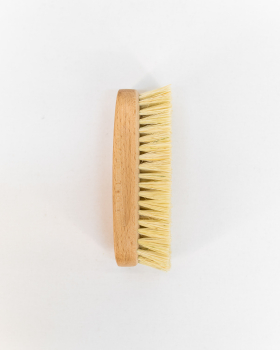 Preview: Kleiderbürste für Wildleder / Agave hell, Buchenholz lackiert